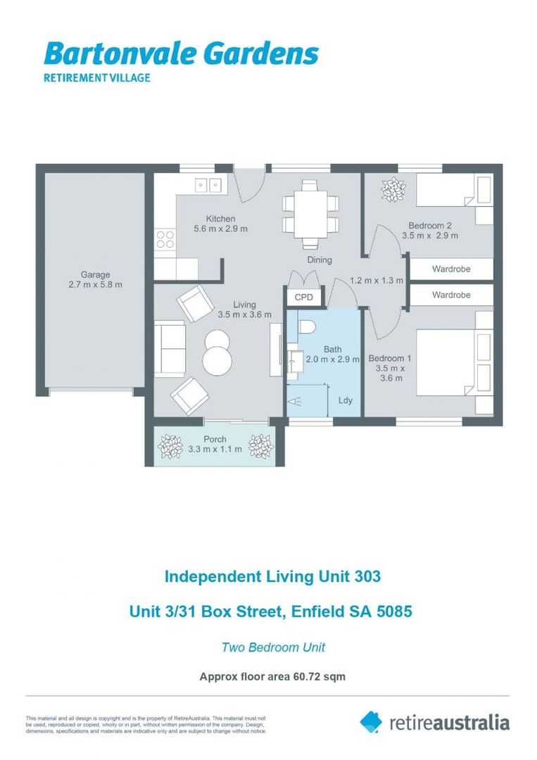 Live in this lovely unit while accessing the level of support you need when you need it!