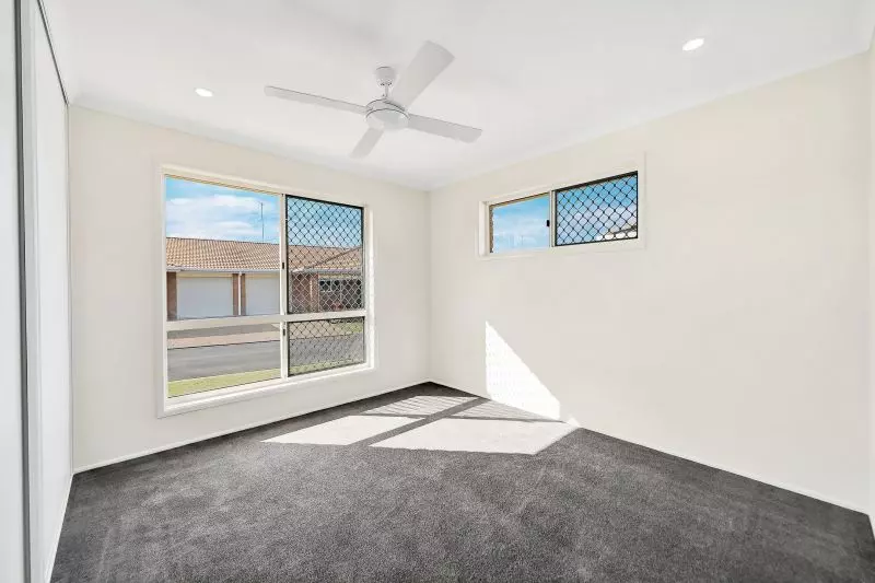 A quiet, peaceful garden surrounds this large 3 bedroom villa