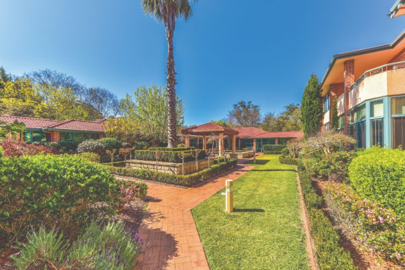 Sit back and relax on your patio! Looking onto the parkland enjoying the lifestyle here at Tarragal Glen!