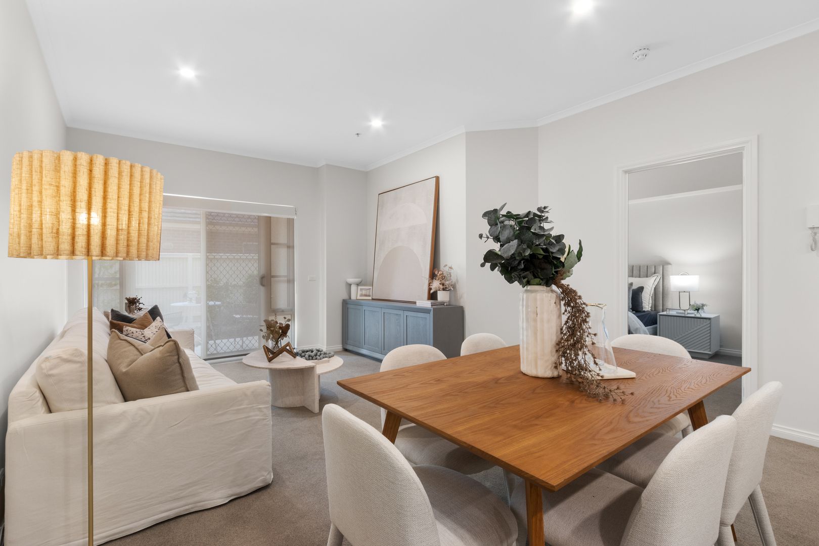 Stylish one-bed ground-floor apartment with outdoor space