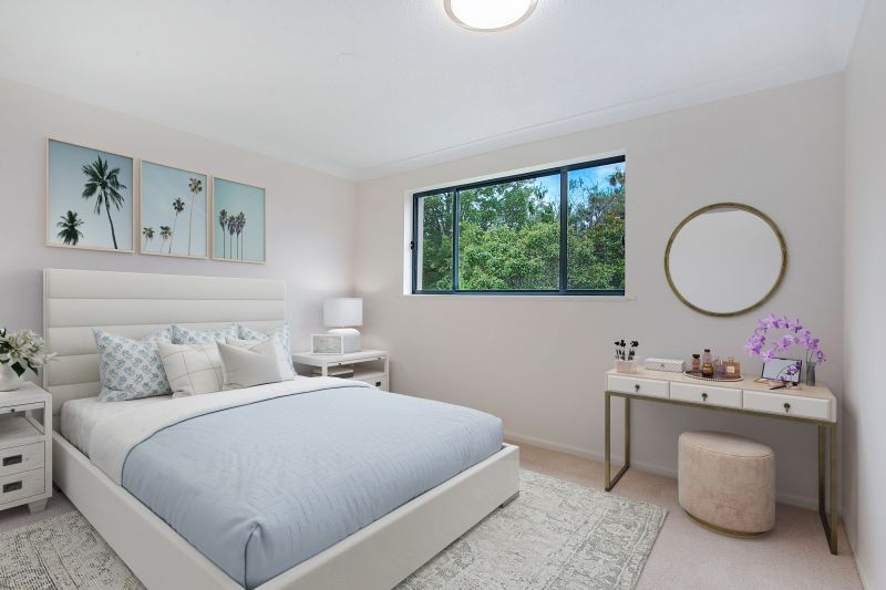 Stunning water view from double balcony apartment