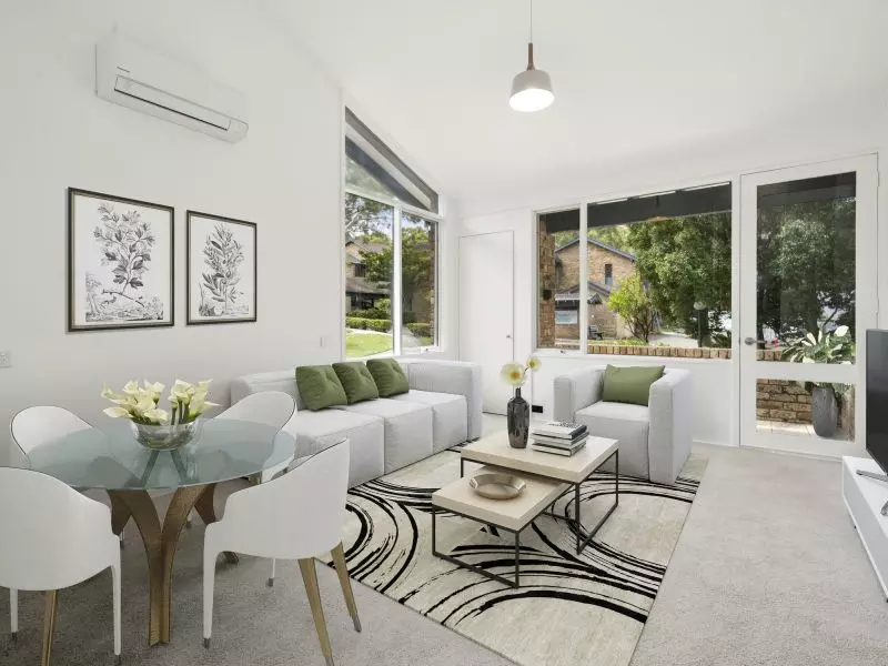 Abundance of natural light in a great location