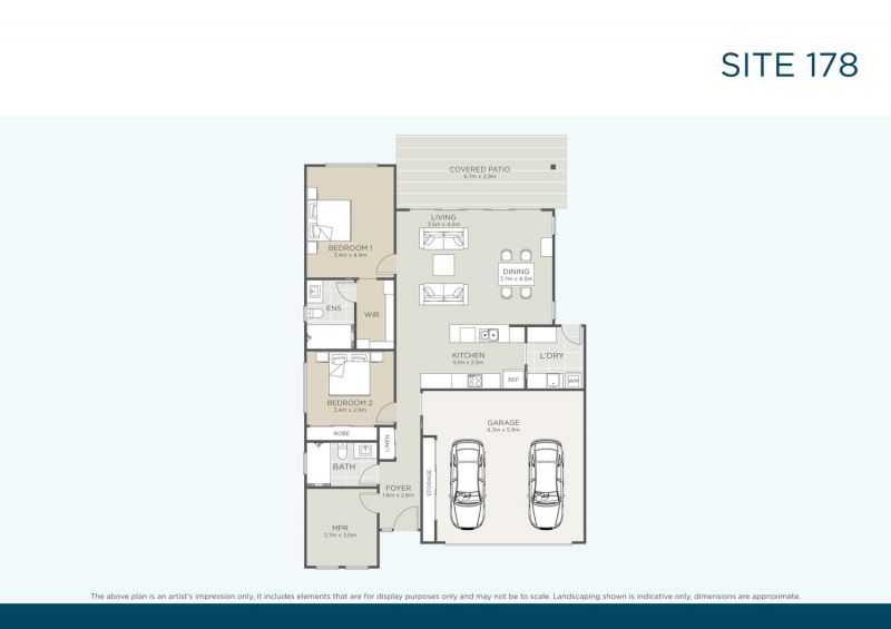 Exceptional Corner Two Bedroom Home + MPR
