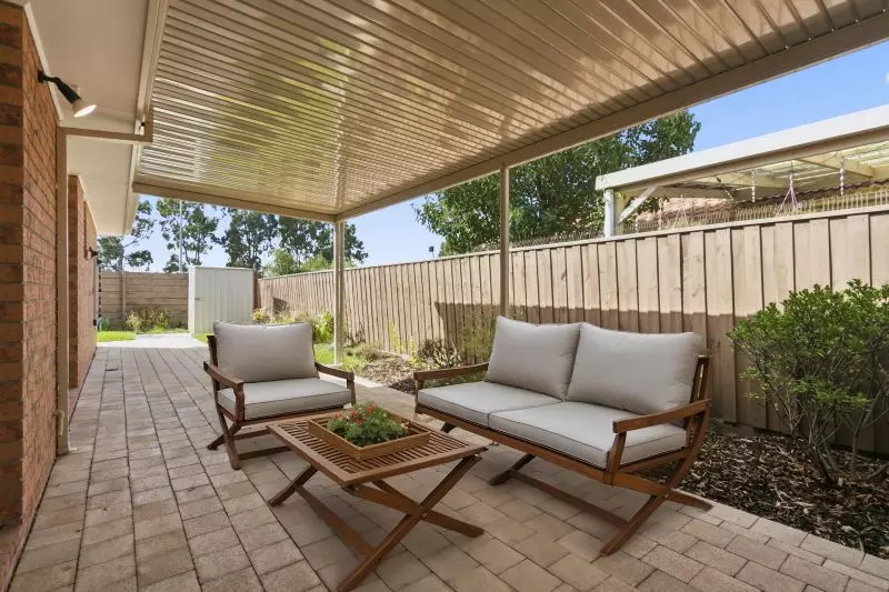 Enjoy serene living in this modern two-bedroom villa