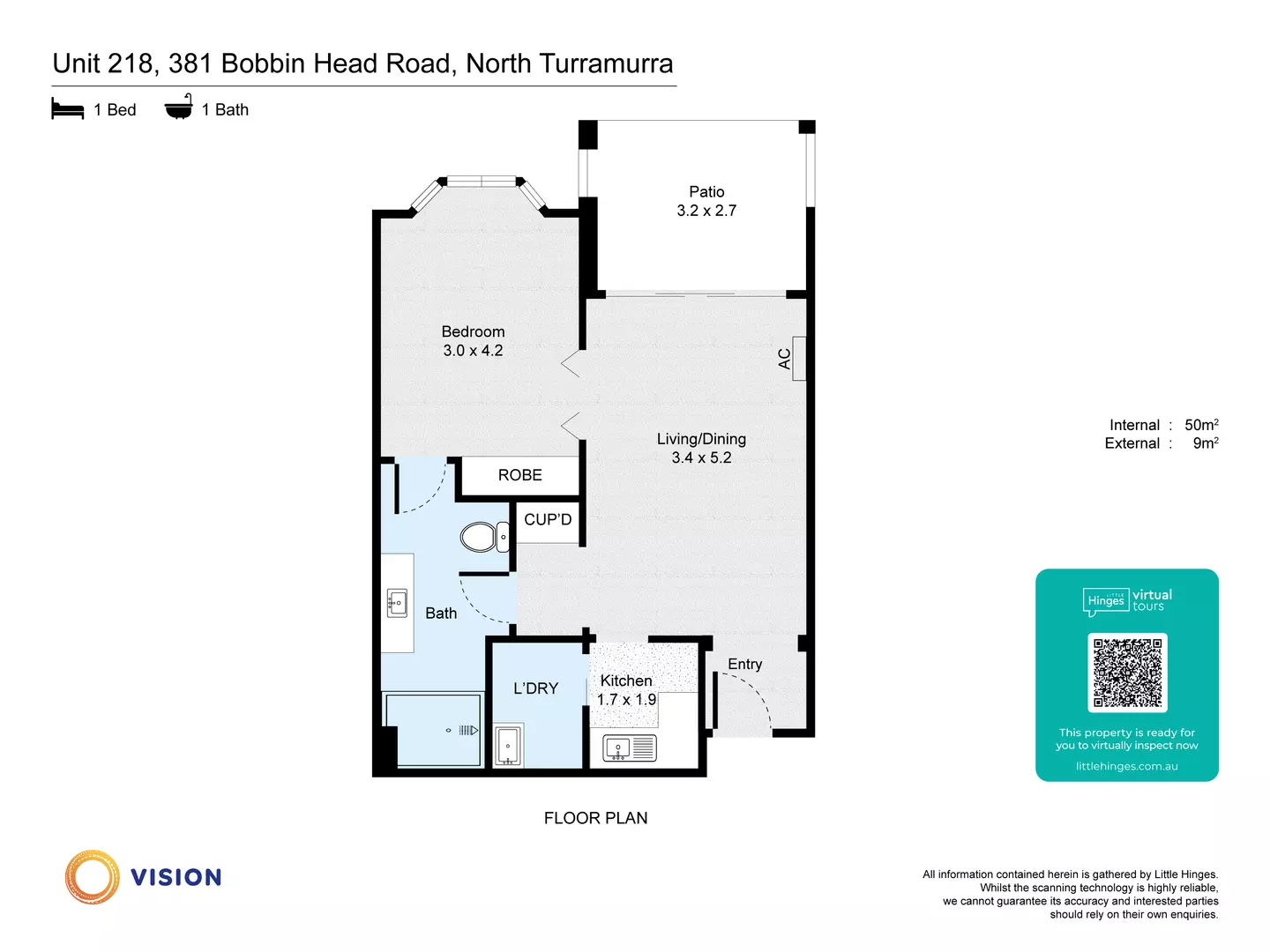 Apartment 218 — where comfort meets convenience.