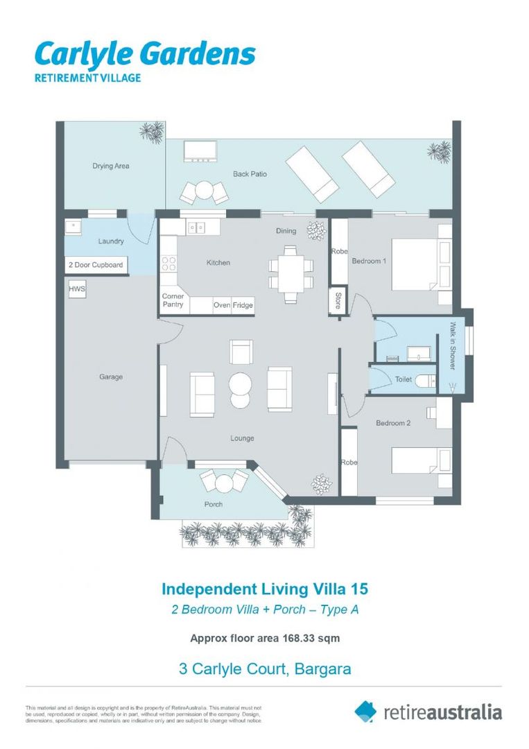 Enjoy the good life, at Carlyle Gardens