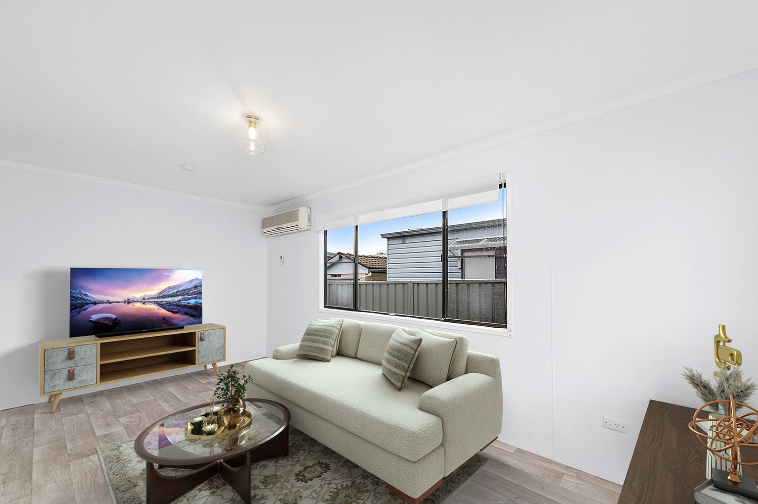 SOLD - Light and Open - 2 Car Spaces on the site - Freshly Painted and Presented