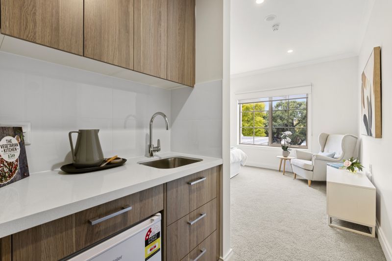 Affordable studio apartment with services