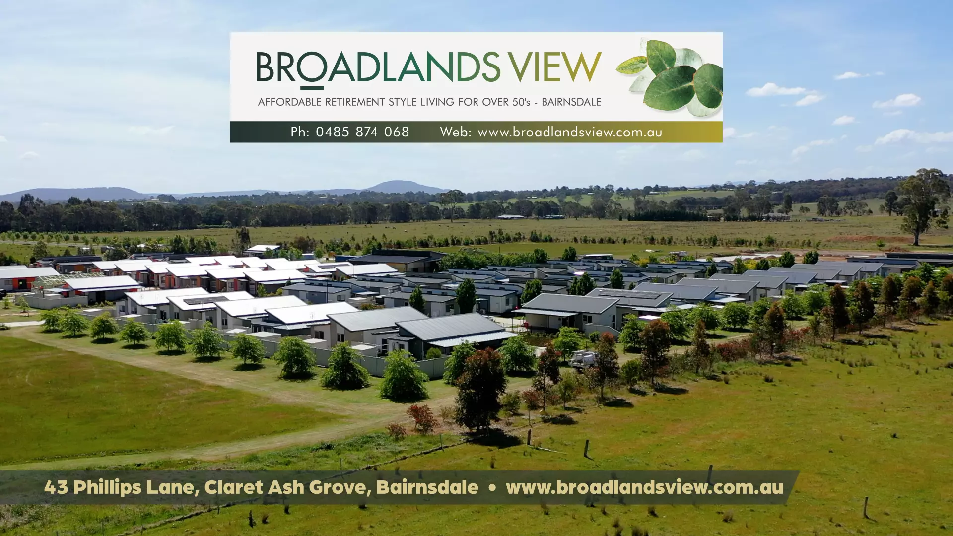 Broadlands View Affordable Retirement Style  Living for Over 50's Bairnsdale
