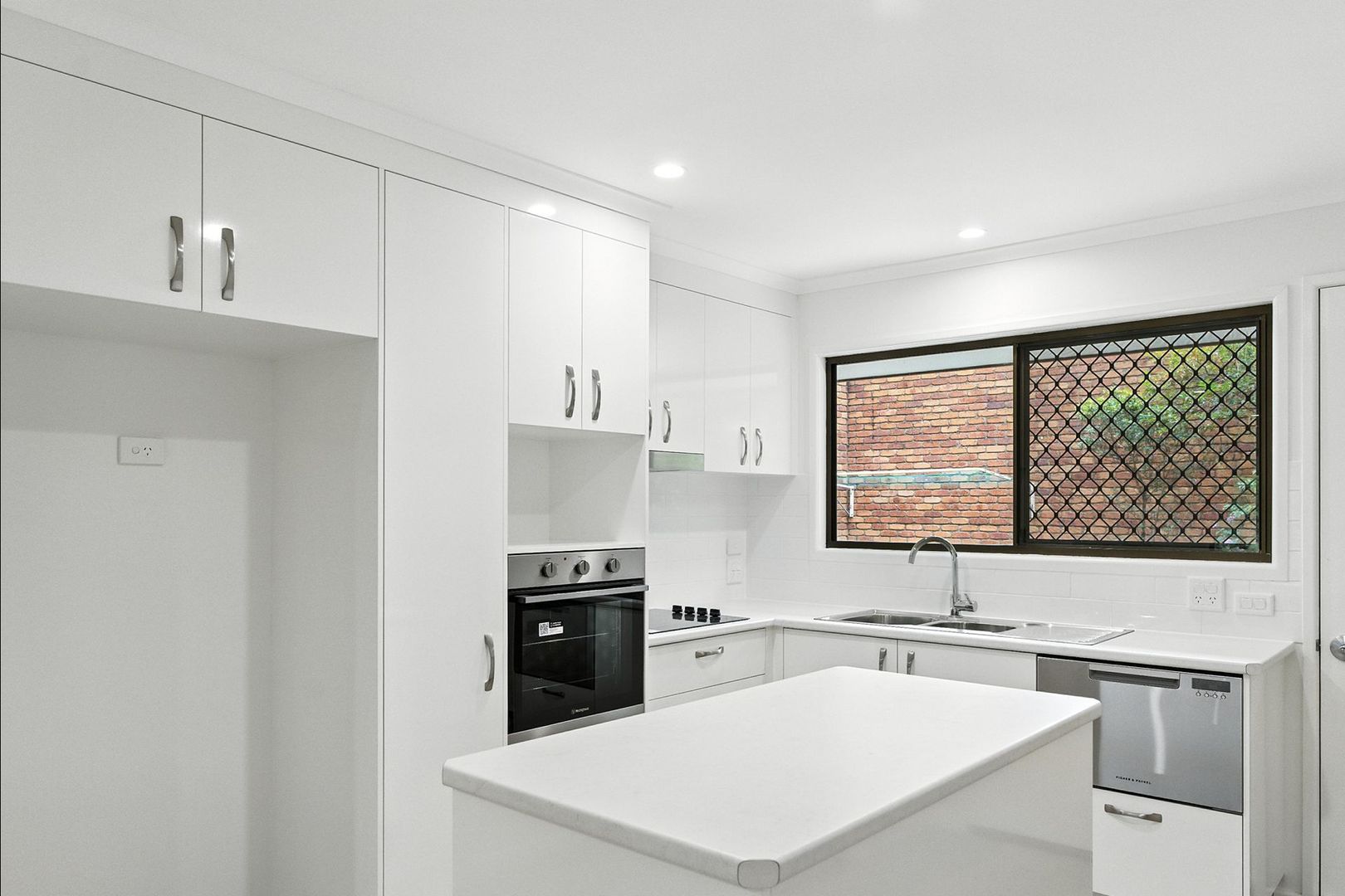 Spacious two-bedroom villa with attached garage
