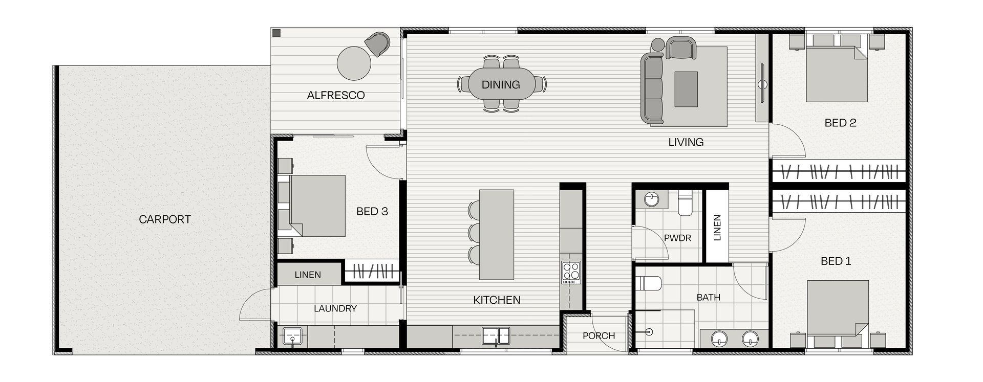 The Colorado South offers the best in comfort and flexibility.