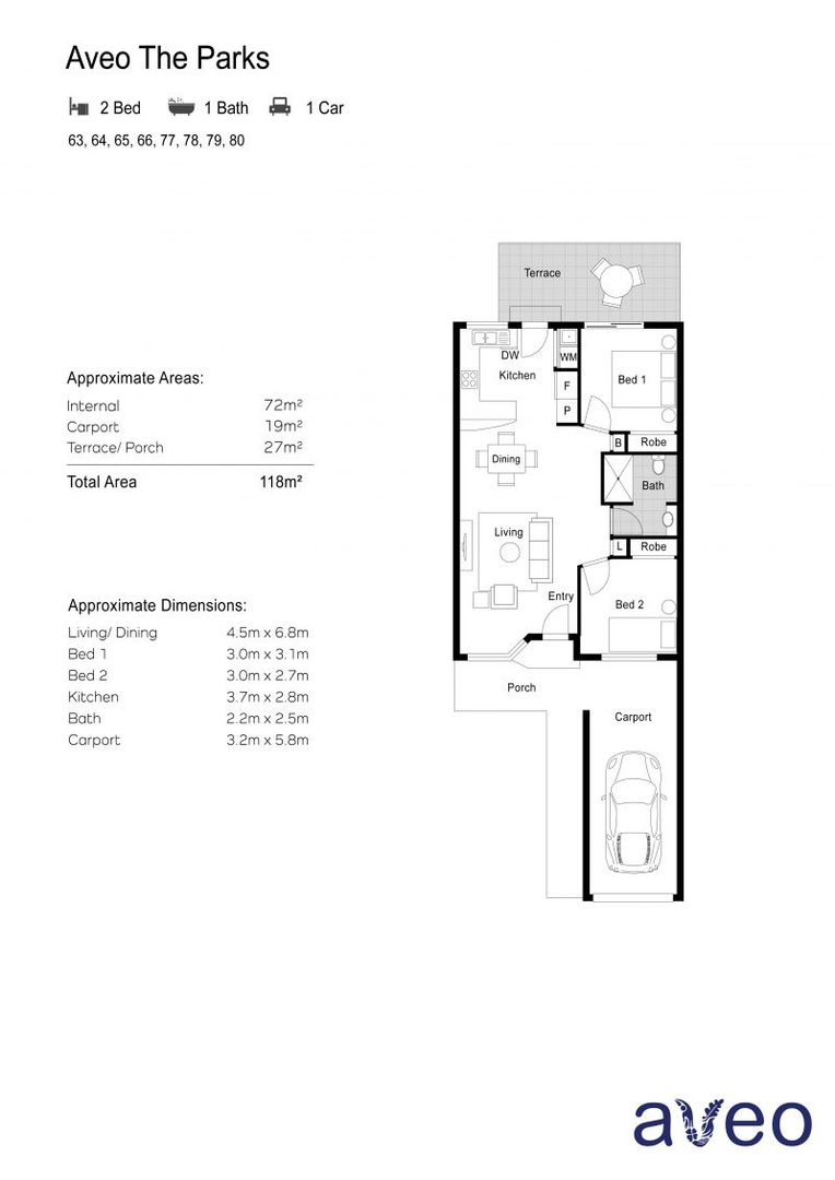 Neat and tidy unit close to amenities