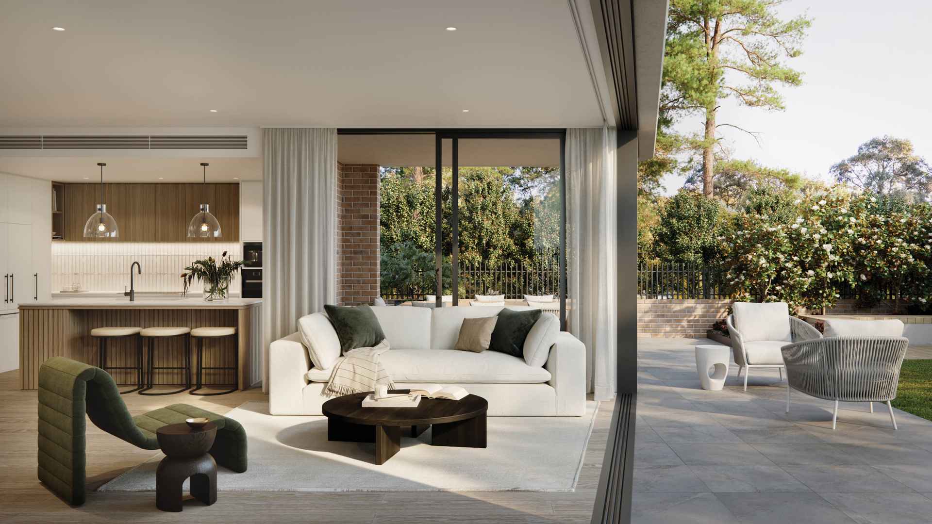 One Bedroom Garden Apartment with Parking