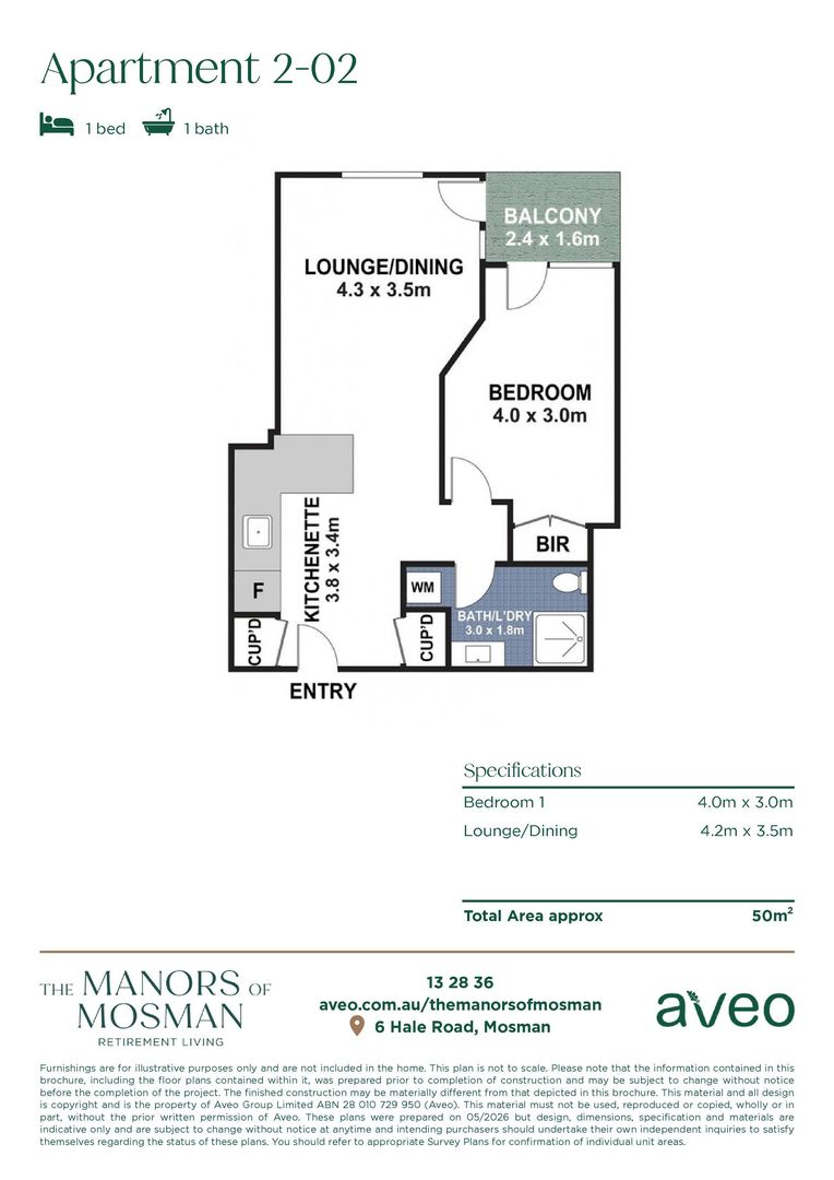 Move-in ready Serviced Apartment