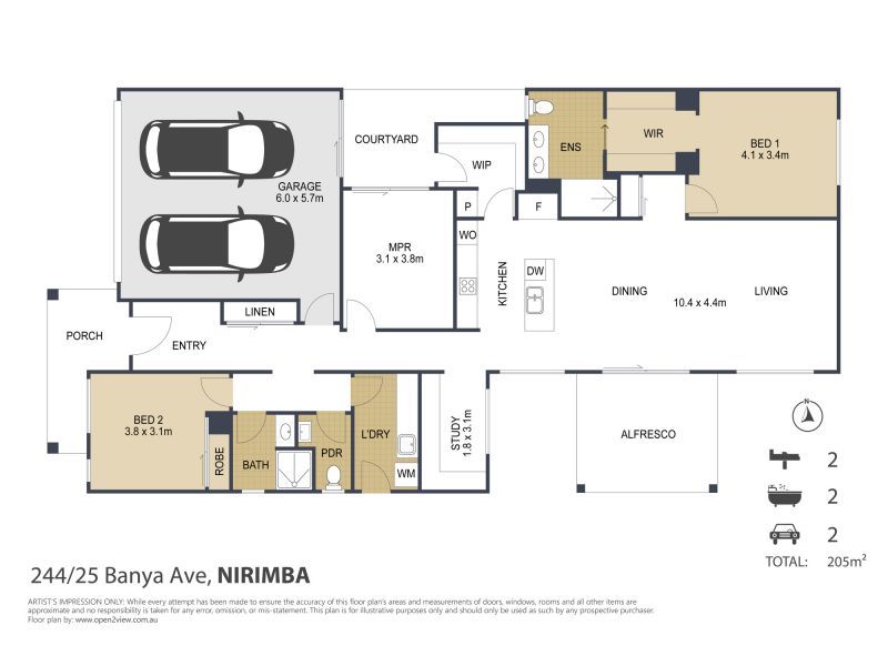 Site 244 - Established Portsea