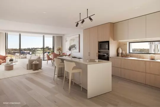 Oversized 3-bed apartment with district view