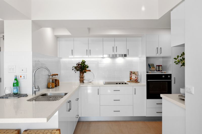 North-facing two-bedroom apartment