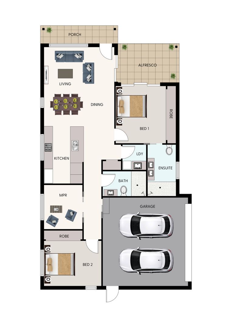 Tallowood Medowie - The Willow Design is move in ready. 