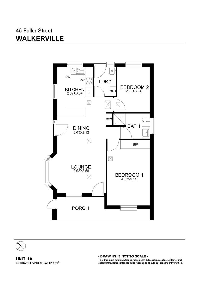 Fully refurbished 2-bedroom unit available now in Walkerville!