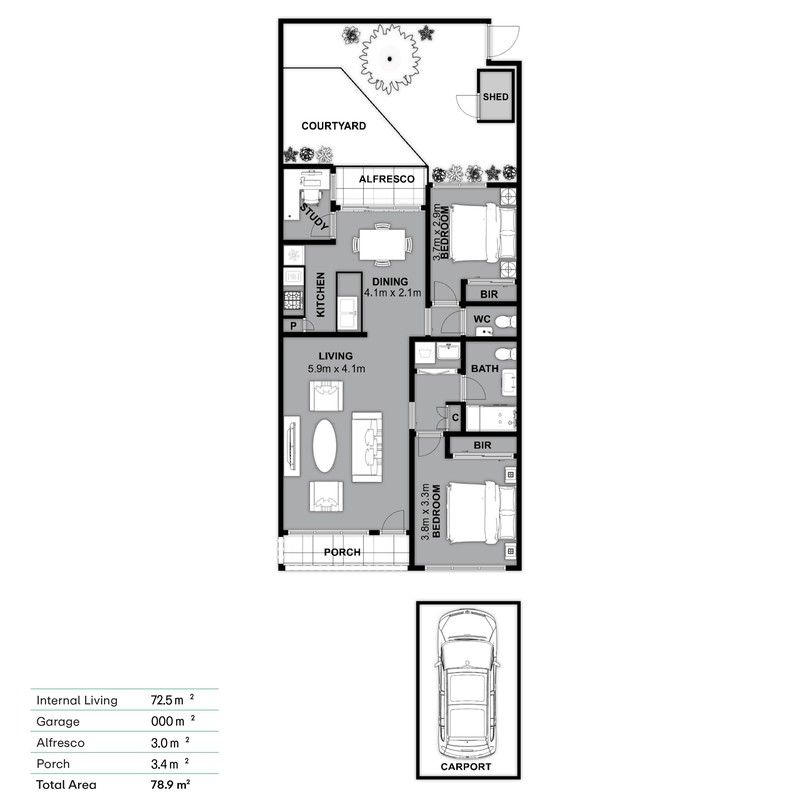 Renovated, Private Unit, Moments from Village Life