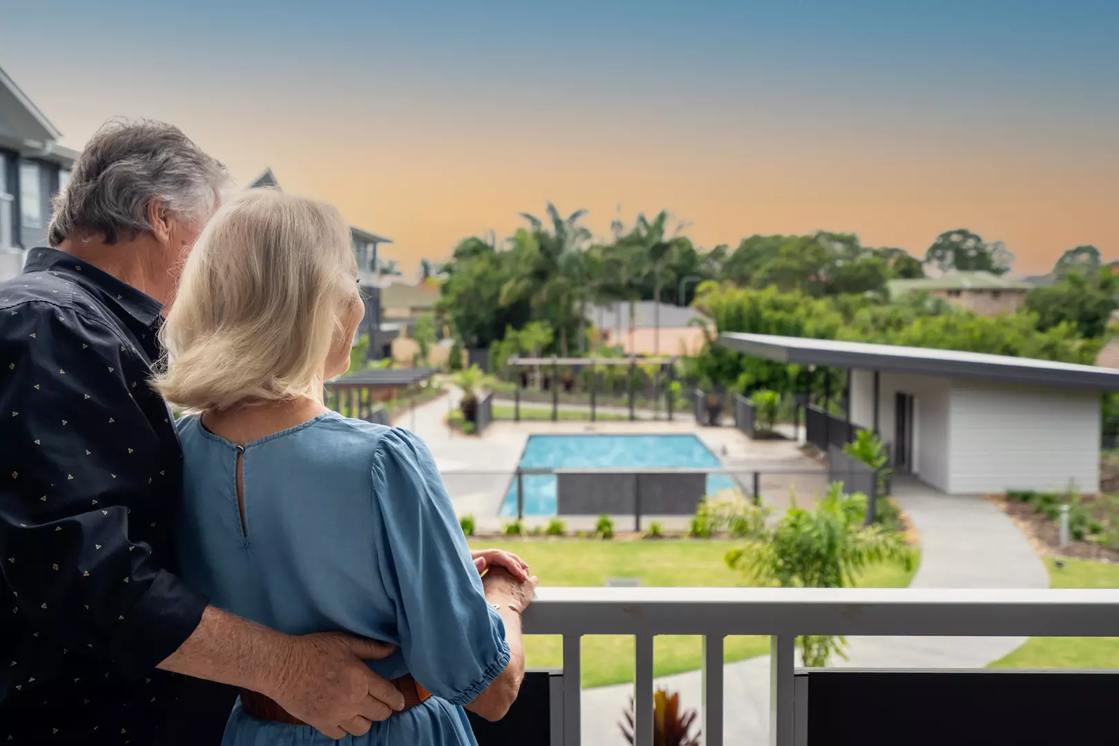 Luxury poolside apartments! 