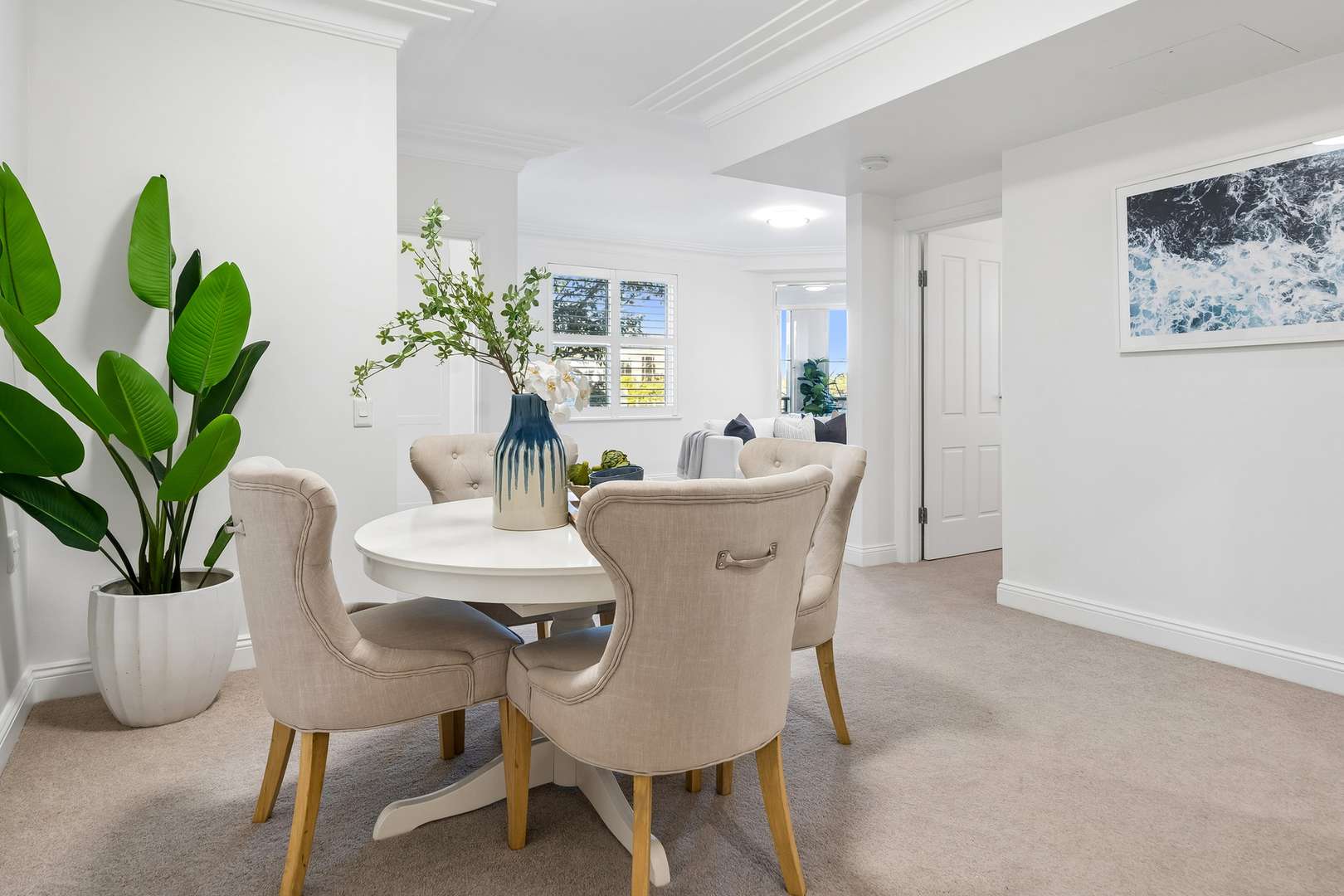 Contemporary three-bedroom apartment in a prime village setting