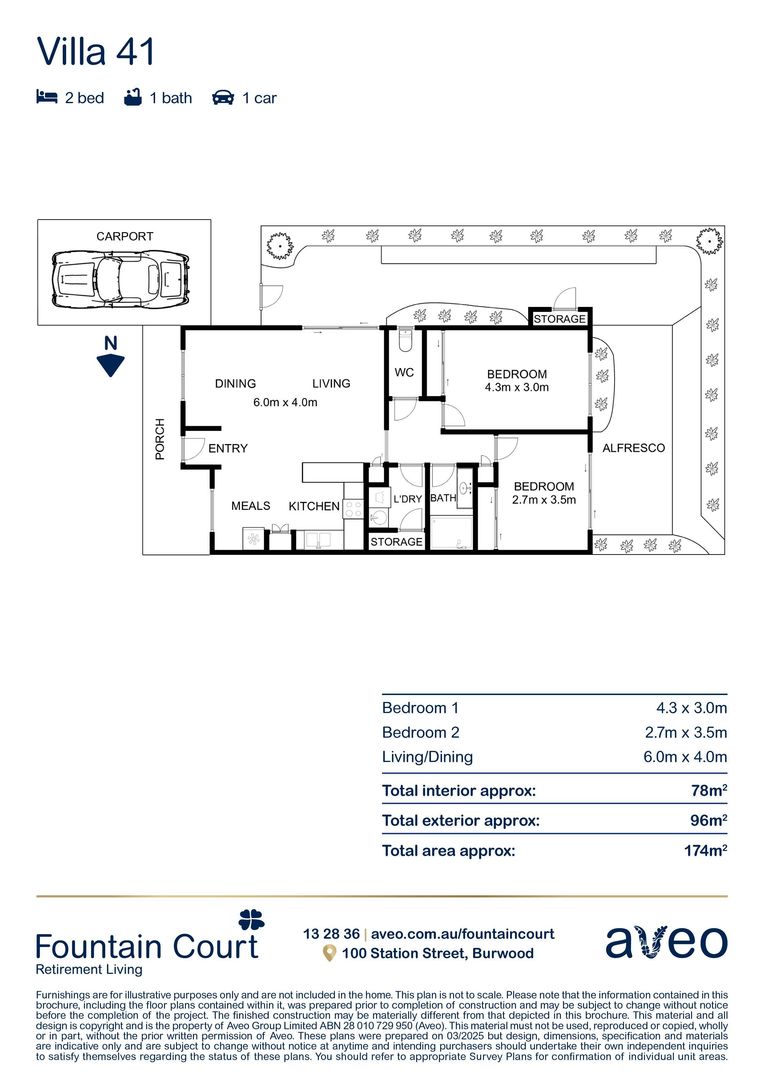 2-bedroom villa close to Community Facilities