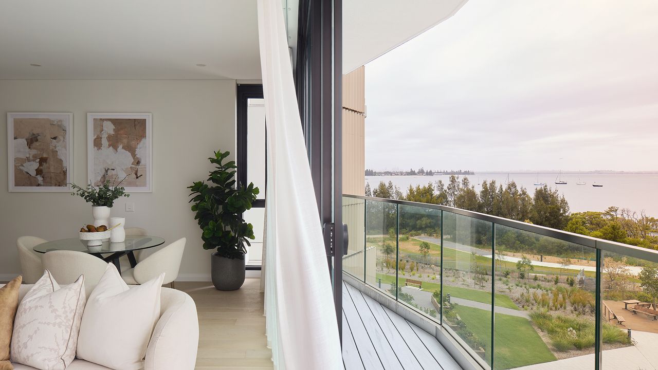 Spacious Two-Bedroom Apartment for Comfortable Waterfront Living