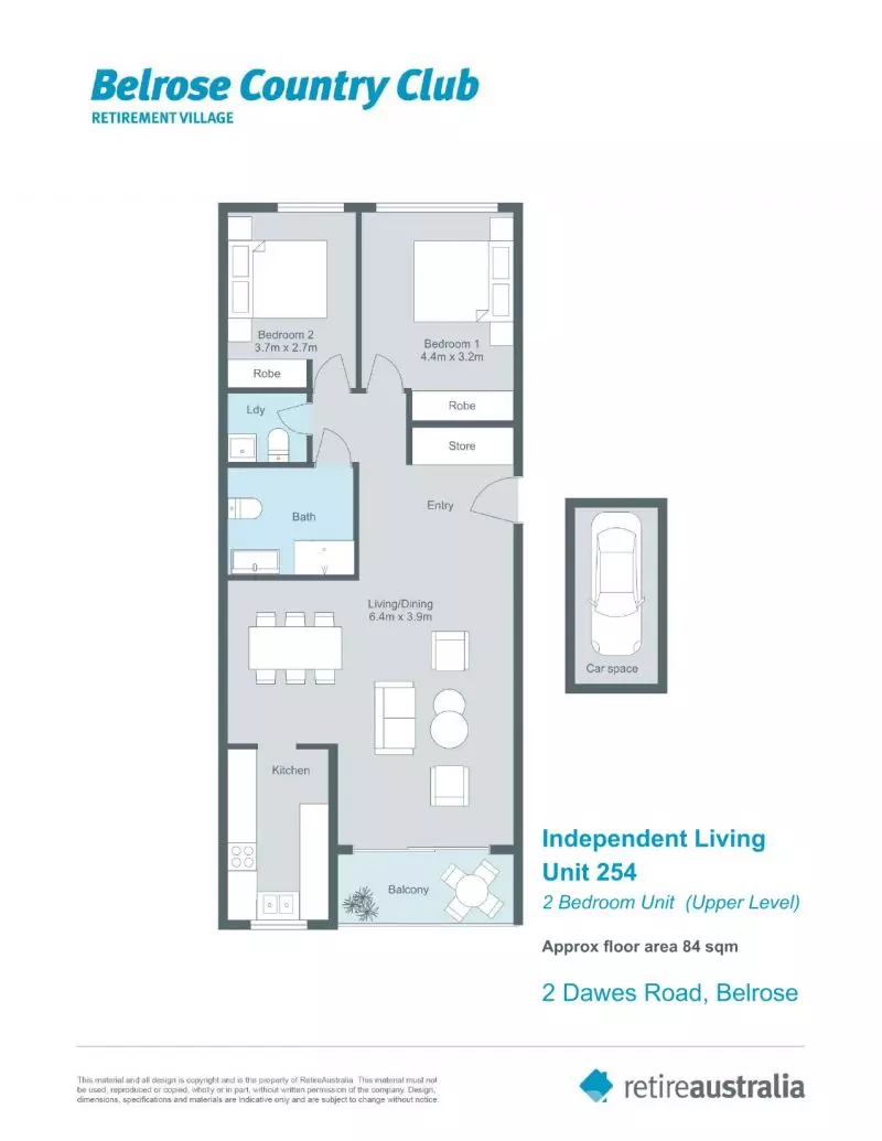 Newly renovated unit with a beautiful view, very private, set in a tranquil location of the village.