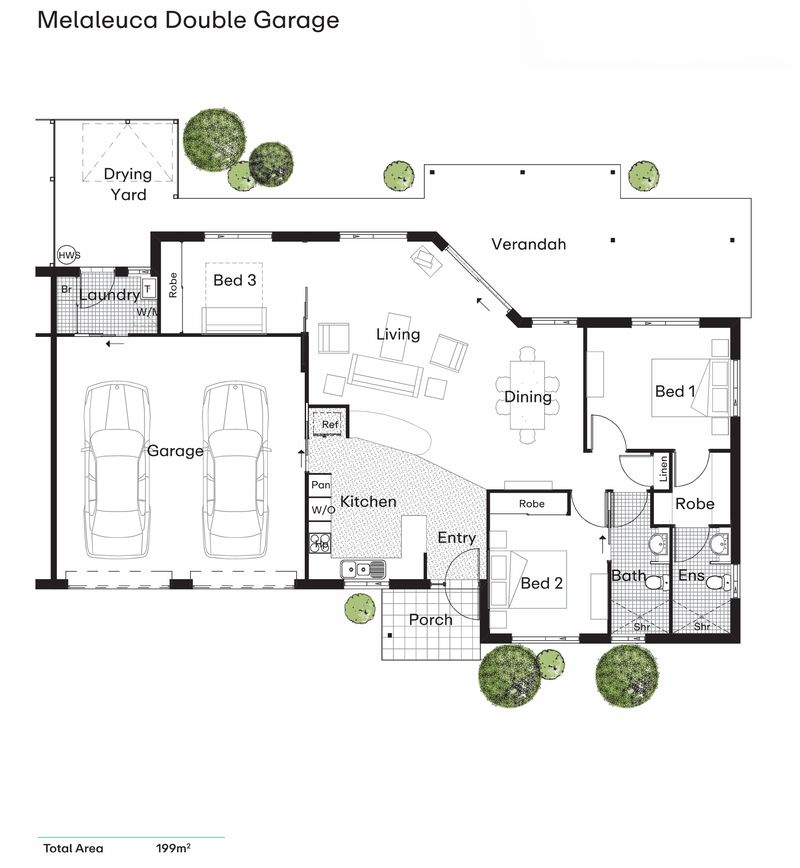 Bright, Low-Maintenance with Outdoor Appeal