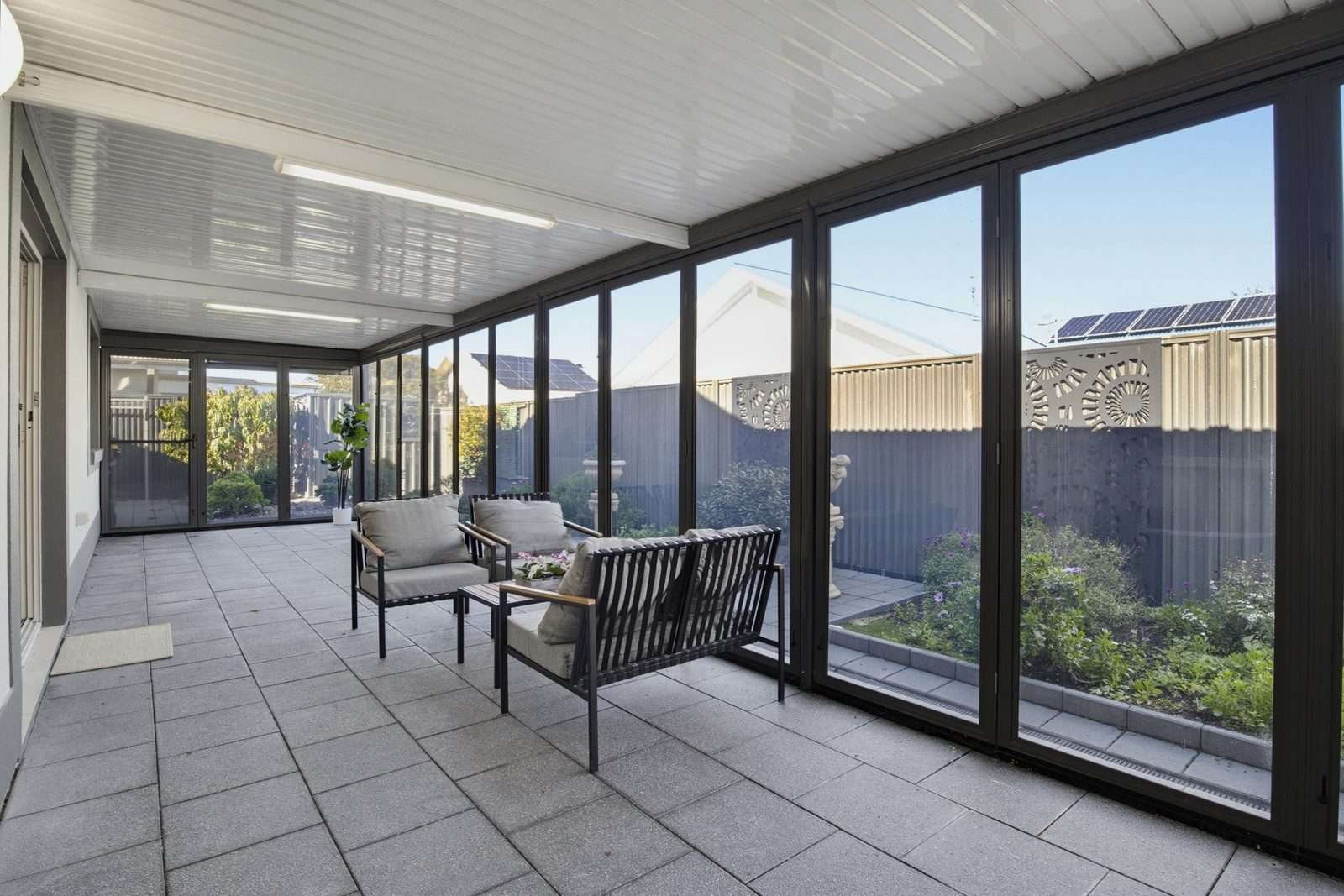 A Bright Home with a Beautiful Atrium