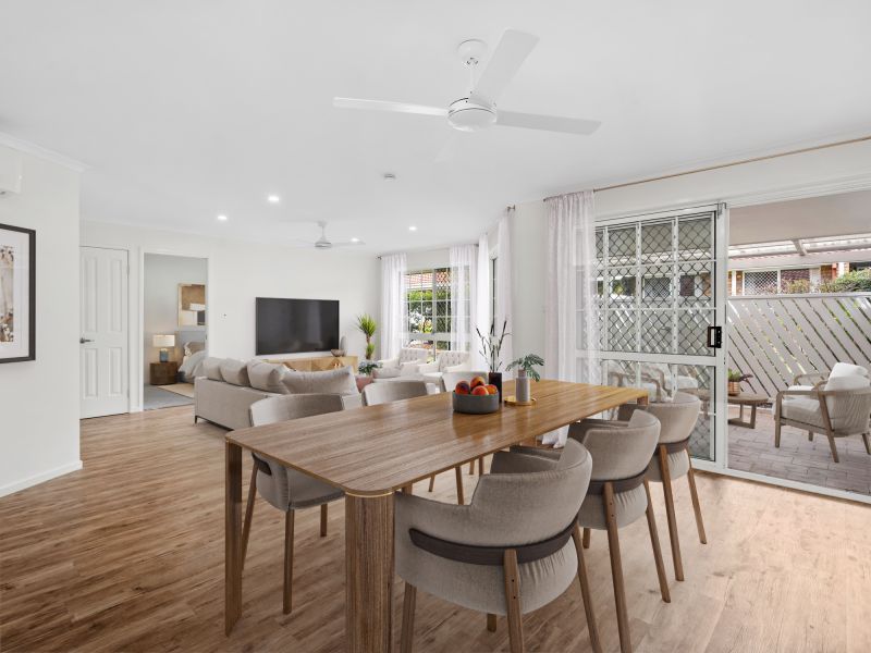 Beautiful two bedroom, two bathroom villa with covered alfresco area.