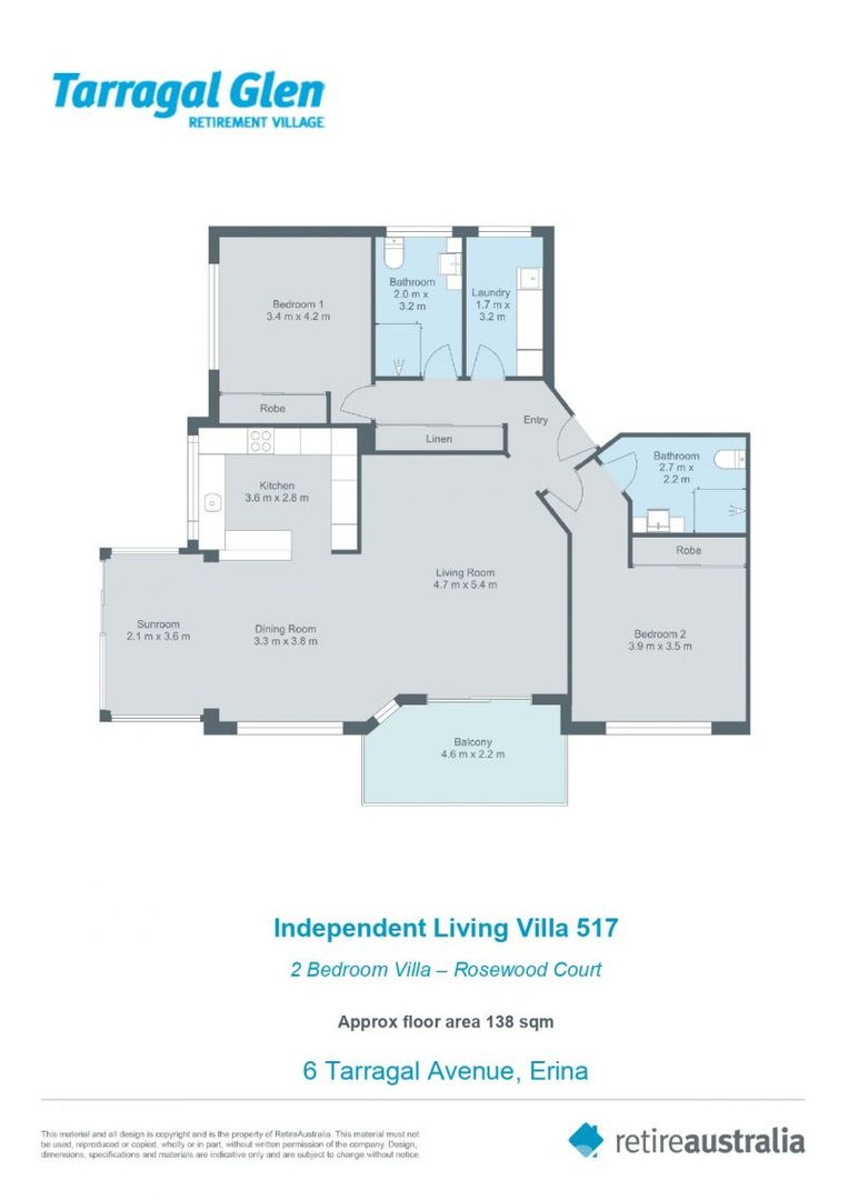Rosewood Court Apartment building at Tarragal Glen!