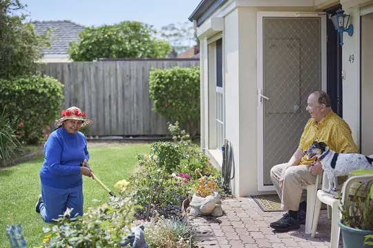 Corner Position with Private Courtyard Living