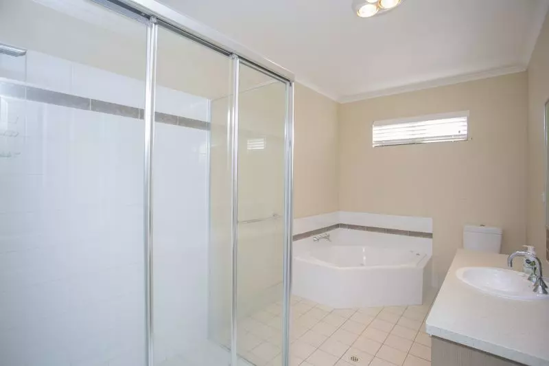 Open plan living situated on a large, elevated block.