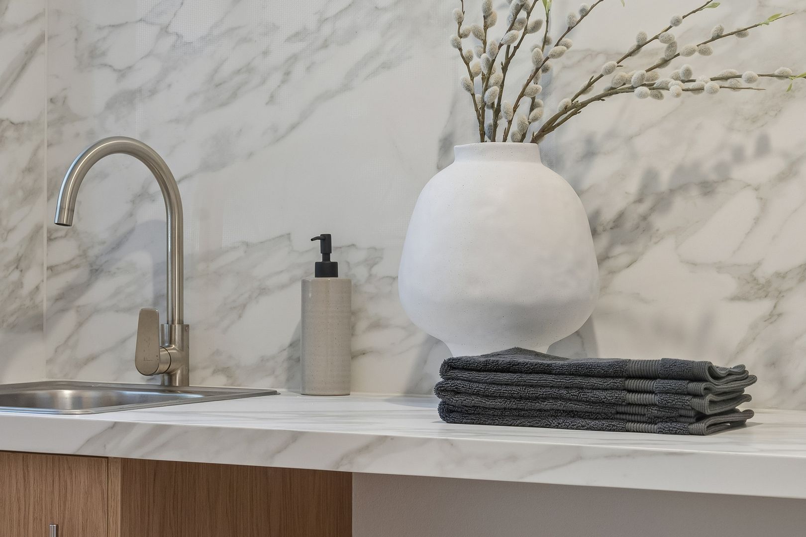 Contemporary three-bedroom apartment in a prime village setting