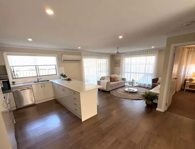 This functional home features ample space.