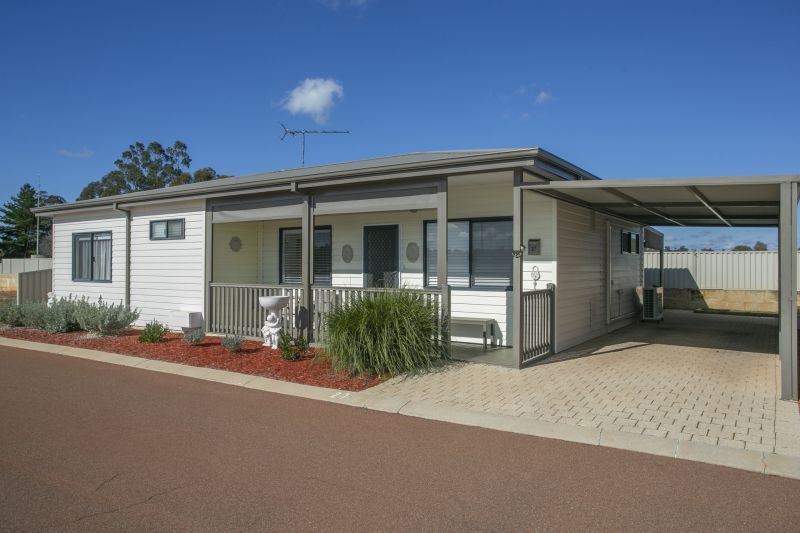 Open plan living situated on a large, elevated block.