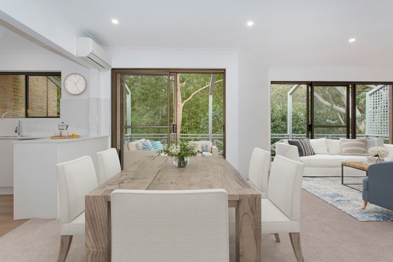 Bright and tranquil north-facing gem