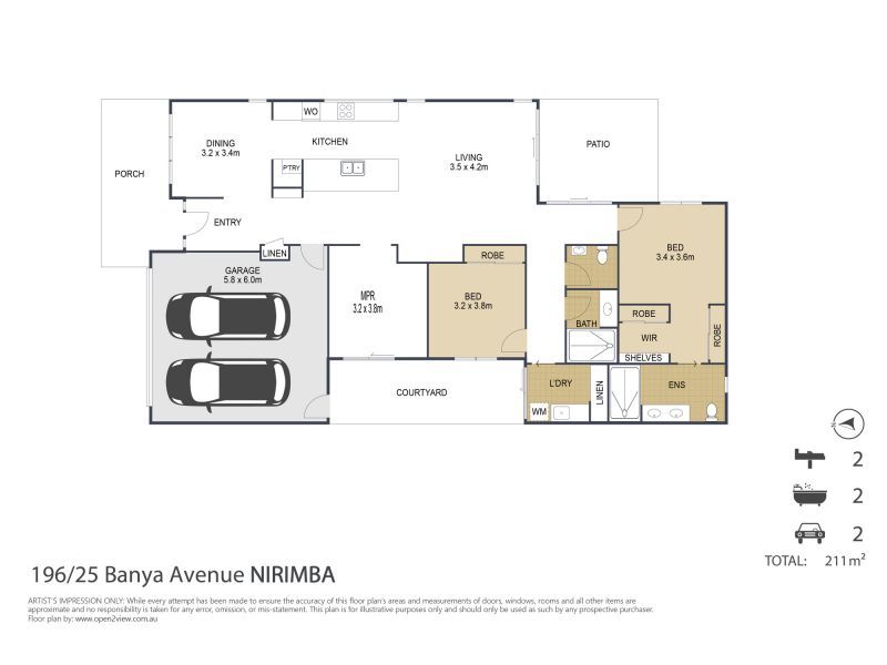 Site 196 - Established Bronte