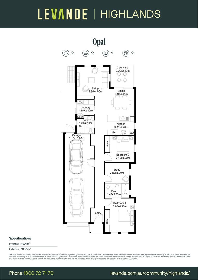Two Bedroom | Villa 64