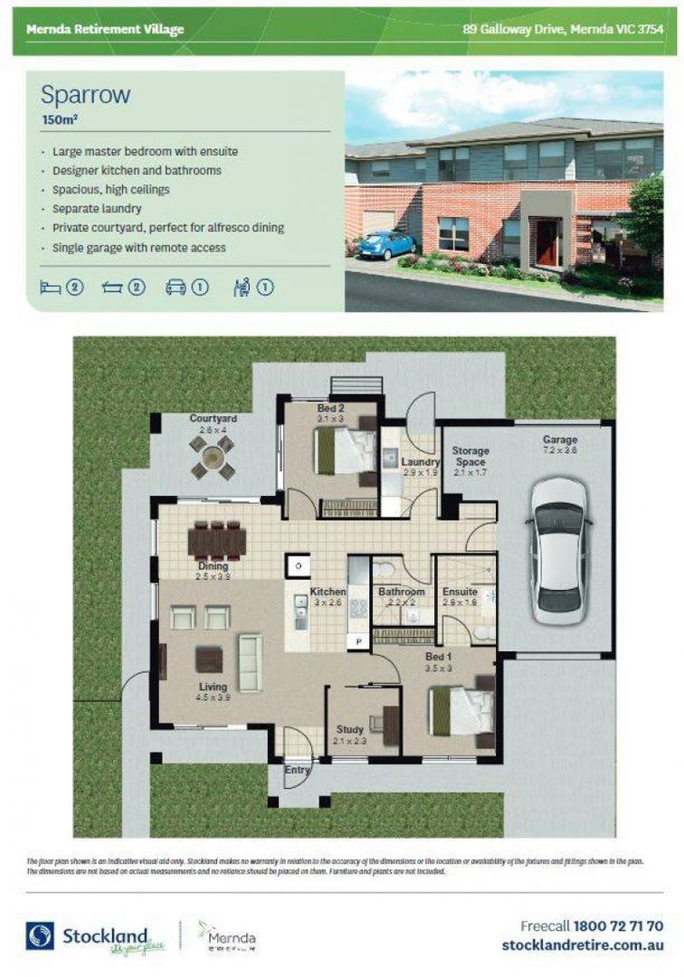 Make the move to Mernda Retirement Village - hurry to secure one of the last remaining villas