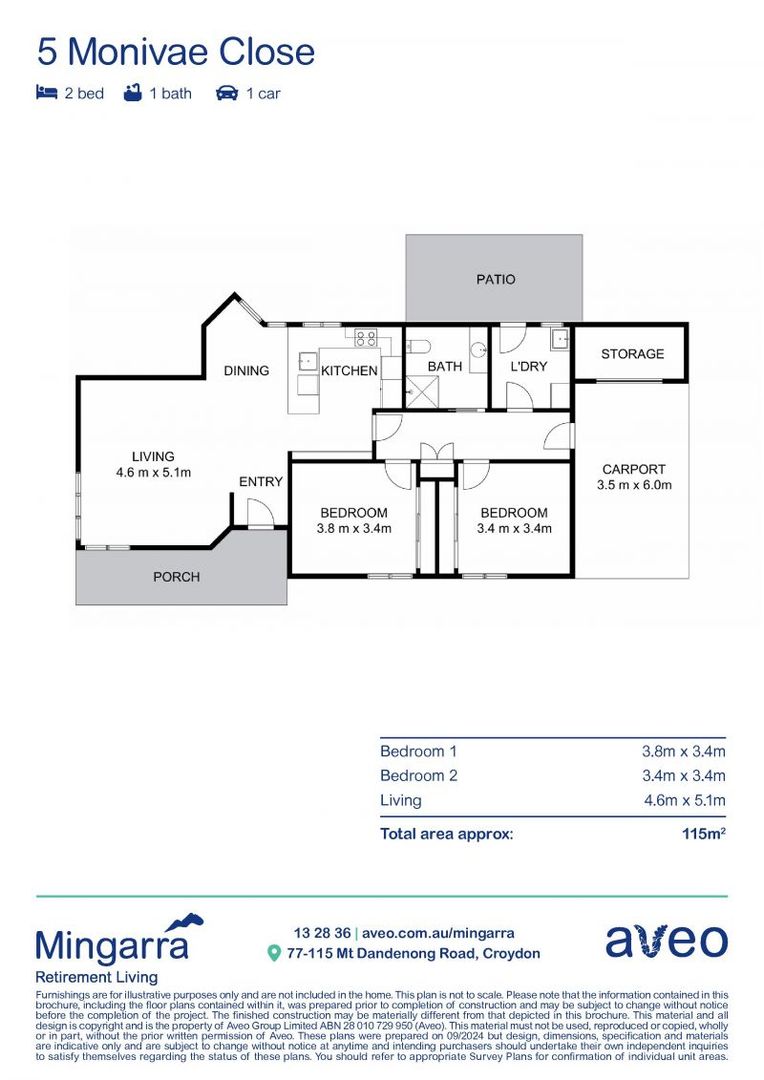 Well appointed 2-bedroom unit