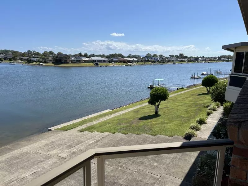 Under Offer -Stunning water view of the Governors Way canal from this spacious 3 bedroom unit