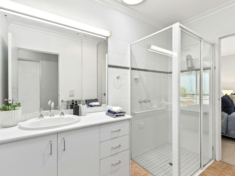 Light-Filled Living with Sunroom and Private Courtyard