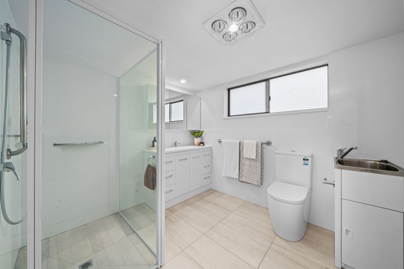 Level entry 2-bedroom villa with glimpses of the Derwent River