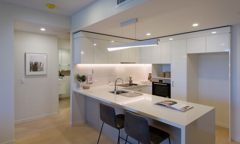 Modern two-bedroom apartment with ensuite and balcony