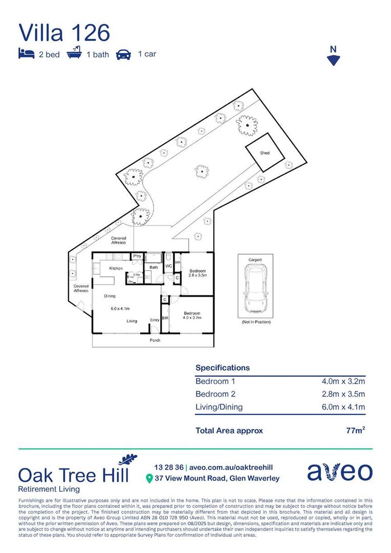 Beautiful two-bed villa in a great location