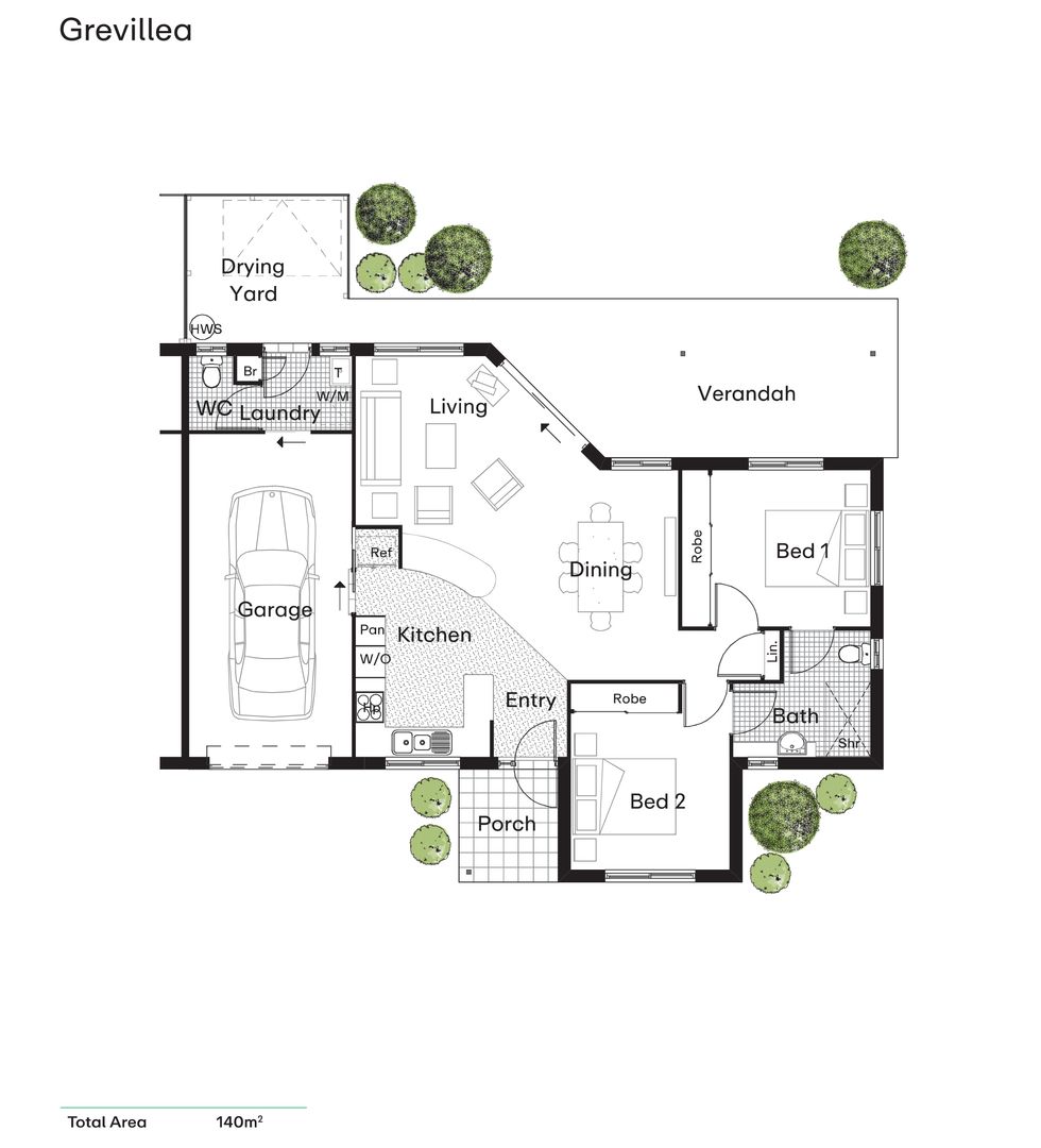 Tranquil Cul-de-sac Retreat Close to Gardens