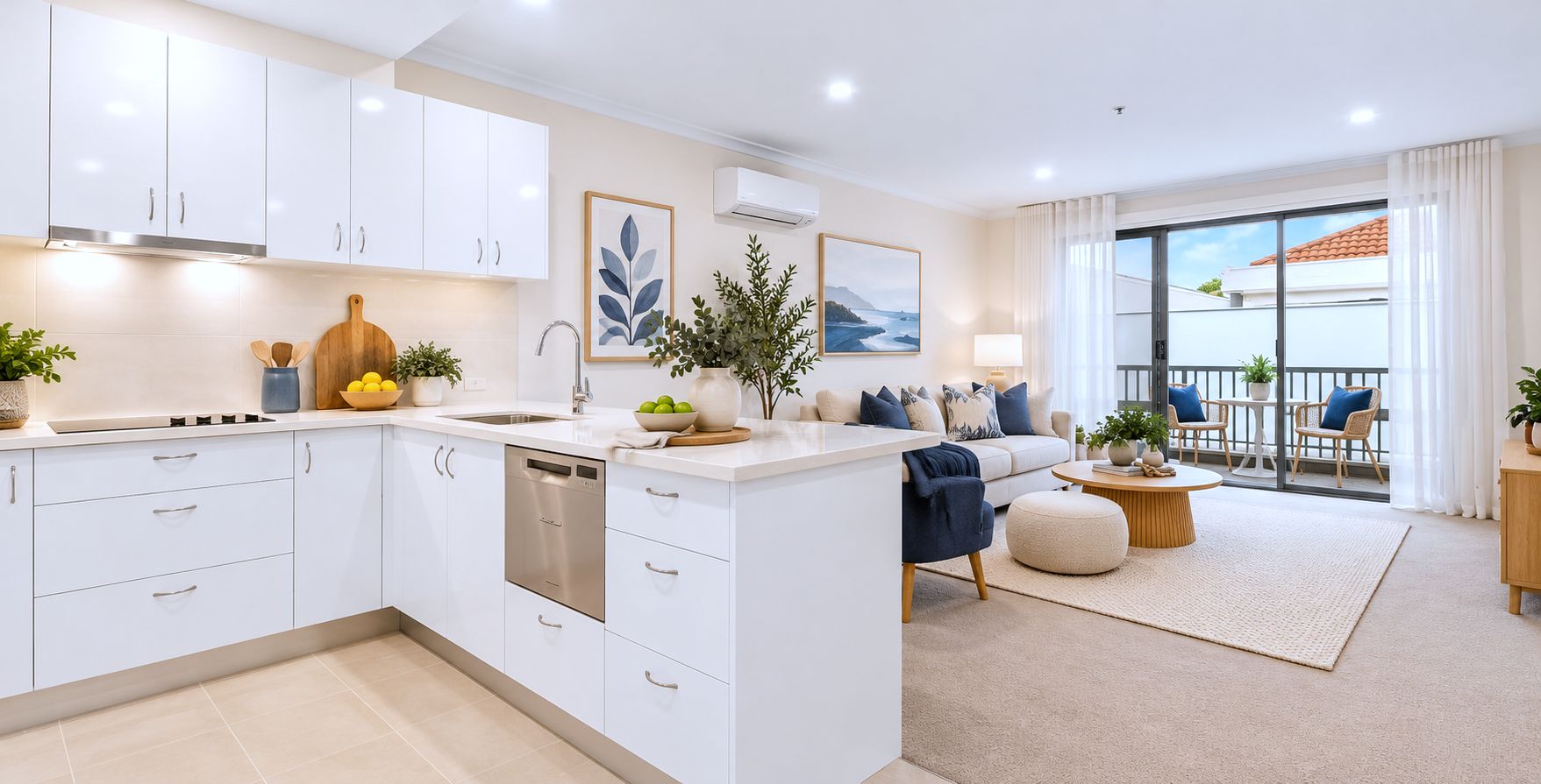 Light, bright & spacious one-bedroom apartment